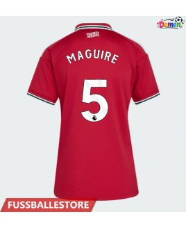 Günstige Manchester United Harry Maguire #5 Heimtrikot Damen 2026-27 Kurzarm